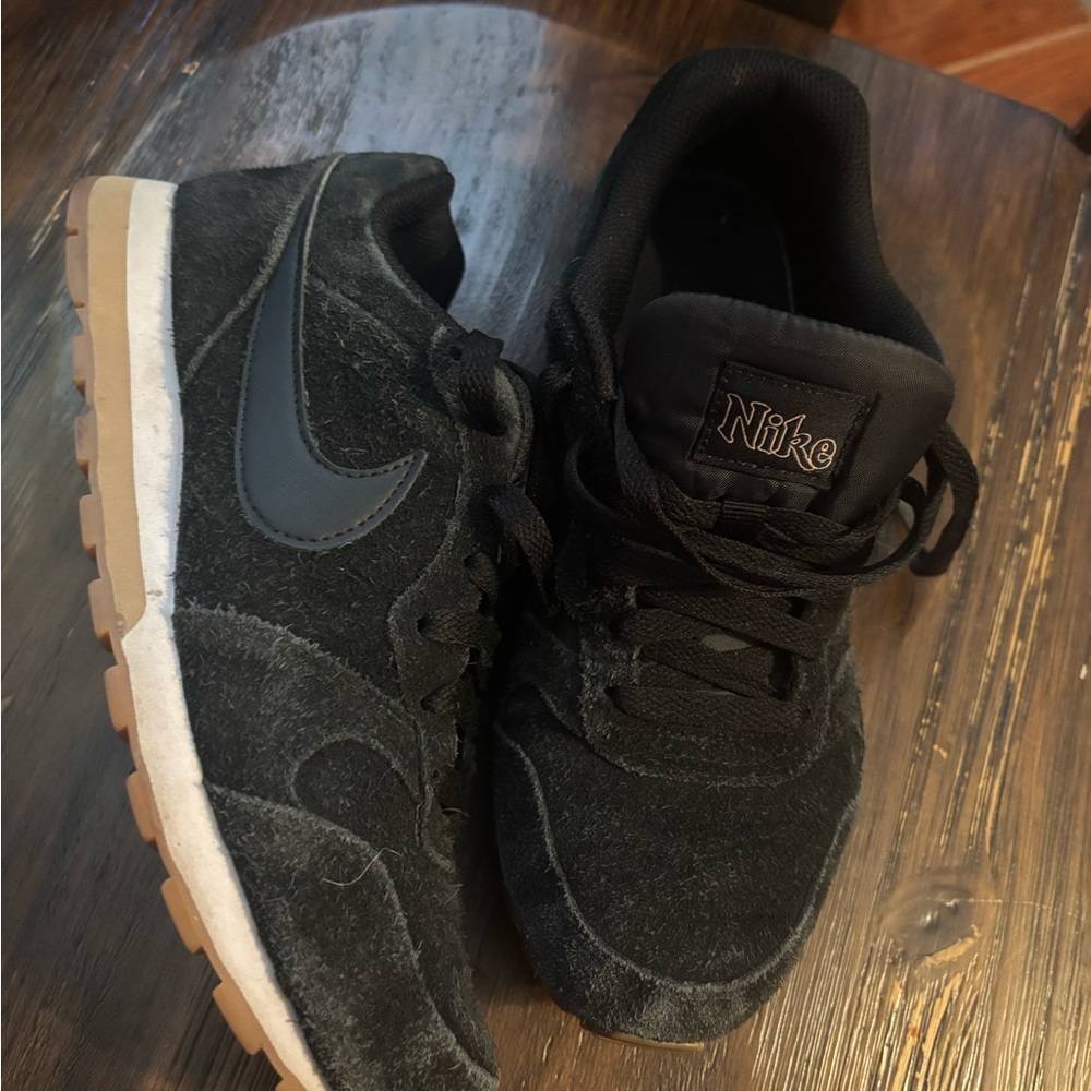 Nike Black Sneakers with Gum Sole